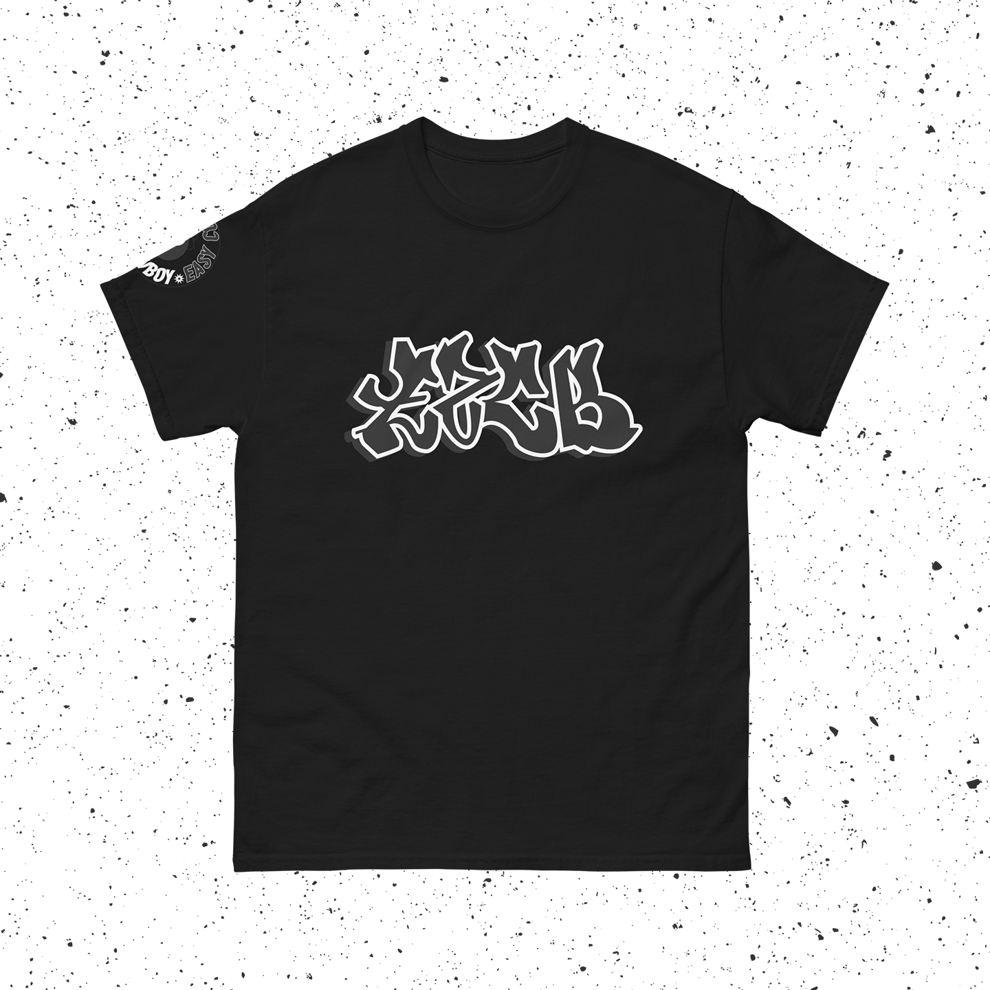 EZCB Handstyle Graphic T-Shirt (Black)